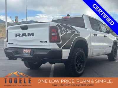 2025 RAM 1500 Rebel Crew Cab 4x4 5'7" Box