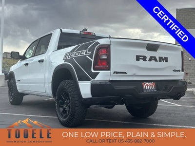 2025 RAM 1500 Rebel Crew Cab 4x4 5'7" Box