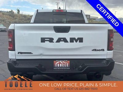 2025 RAM 1500 Rebel Crew Cab 4x4 5'7" Box