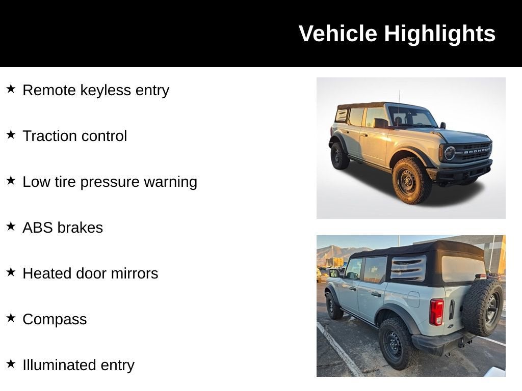 2021 Ford Bronco Base