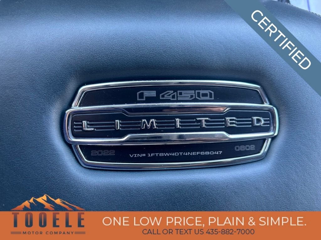 2022 Ford F-450 Limited