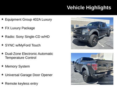 2013 Ford F-150 FX4
