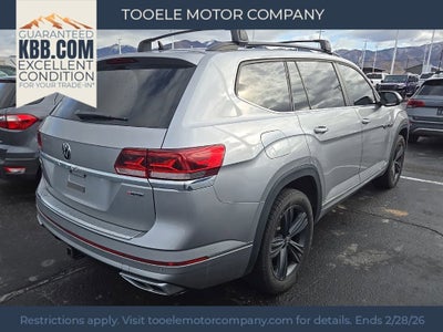 2021 Volkswagen Atlas 3.6L V6 SE w/Technology R-Line