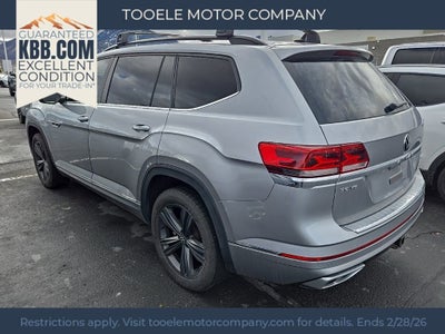 2021 Volkswagen Atlas 3.6L V6 SE w/Technology R-Line
