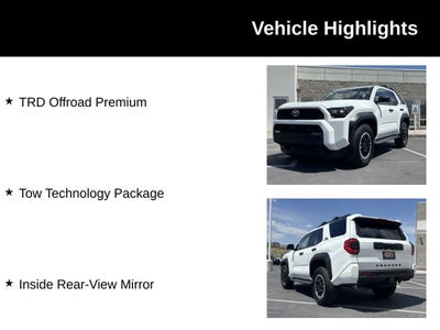 2025 Toyota 4Runner TRD Off Road Premium